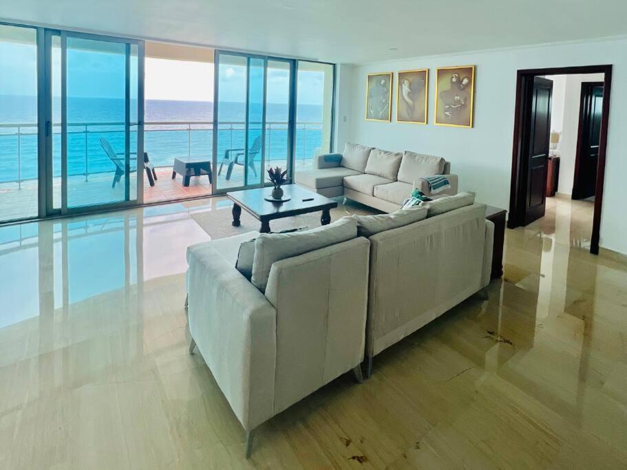 Beach Front Penthouse In Exclusive Tower Santo Domingo Eksteriør bilde