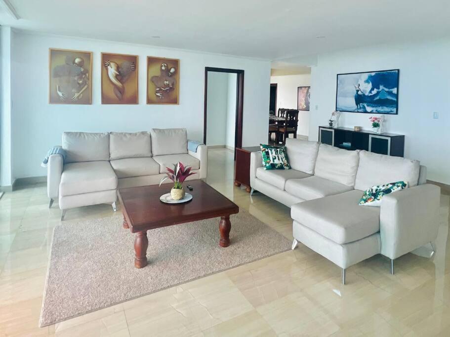 Beach Front Penthouse In Exclusive Tower Santo Domingo Eksteriør bilde